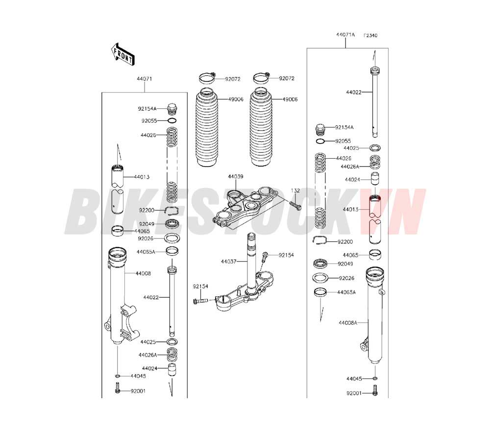 CHASSIS FRONT FORK