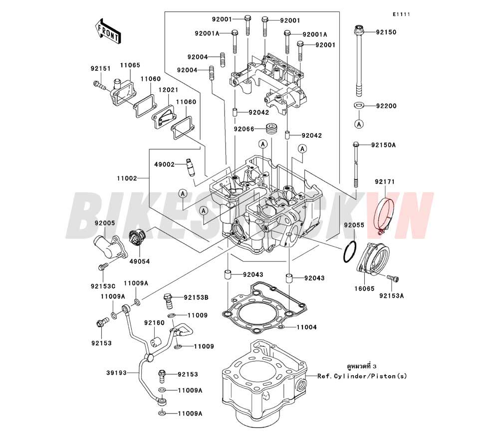 ENGINE CYLINDER HEAD