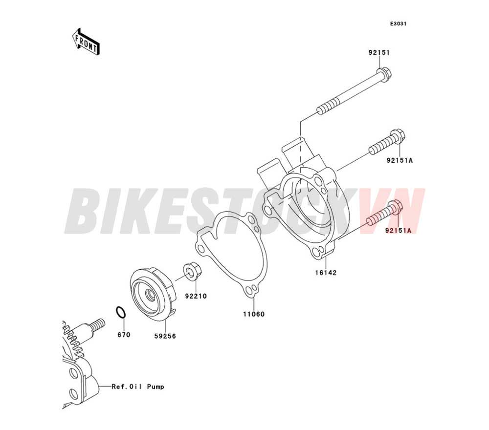 ENGINE WATER PUMP