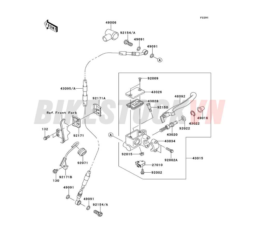 CHASSIS FRONT MASTER CYLINDER