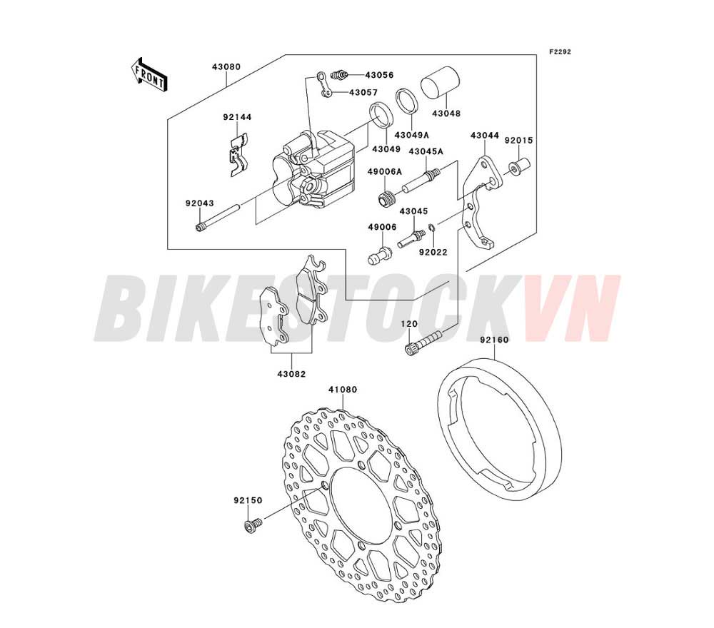 CHASSIS FRONT BRAKE