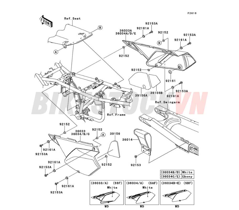 CHASSIS SIDE COVERS/CHAIN COVER