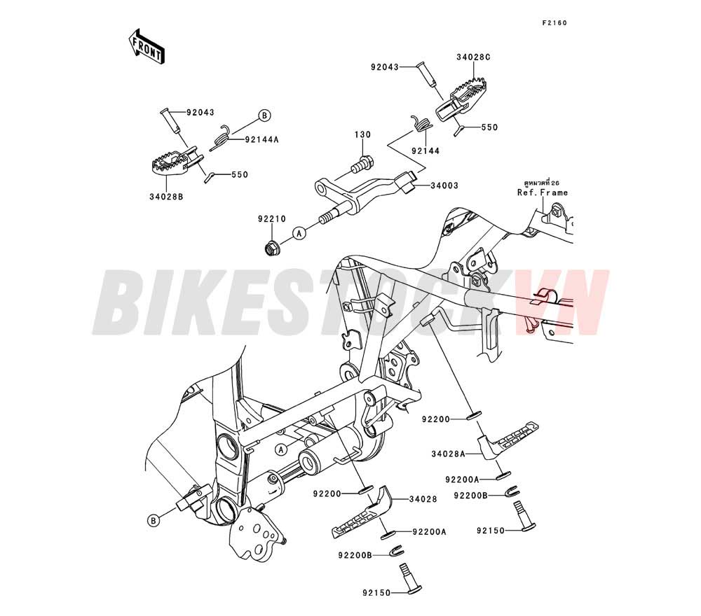 CHASSIS FOOTRESTS