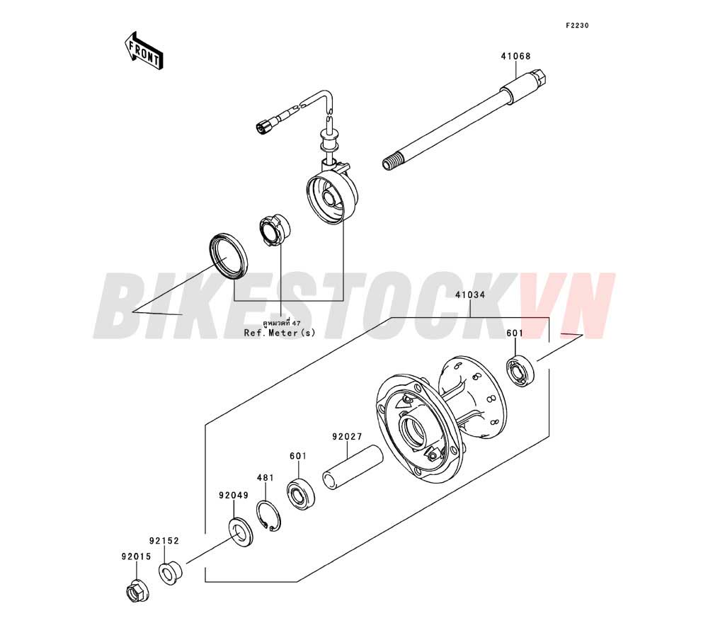 CHASSIS FRONT HUB