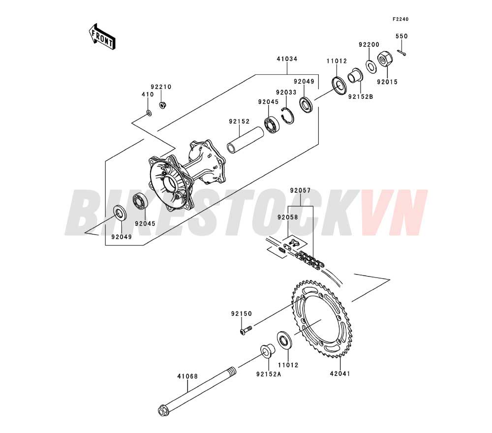 CHASSIS REAR HUB