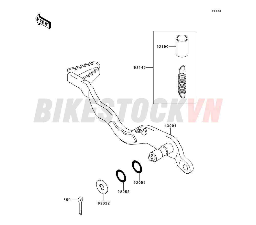 CHASSIS BRAKE PEDAL