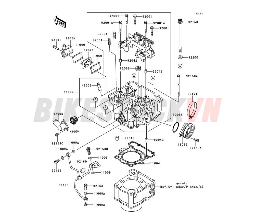 ENGINE CYLINDER HEAD