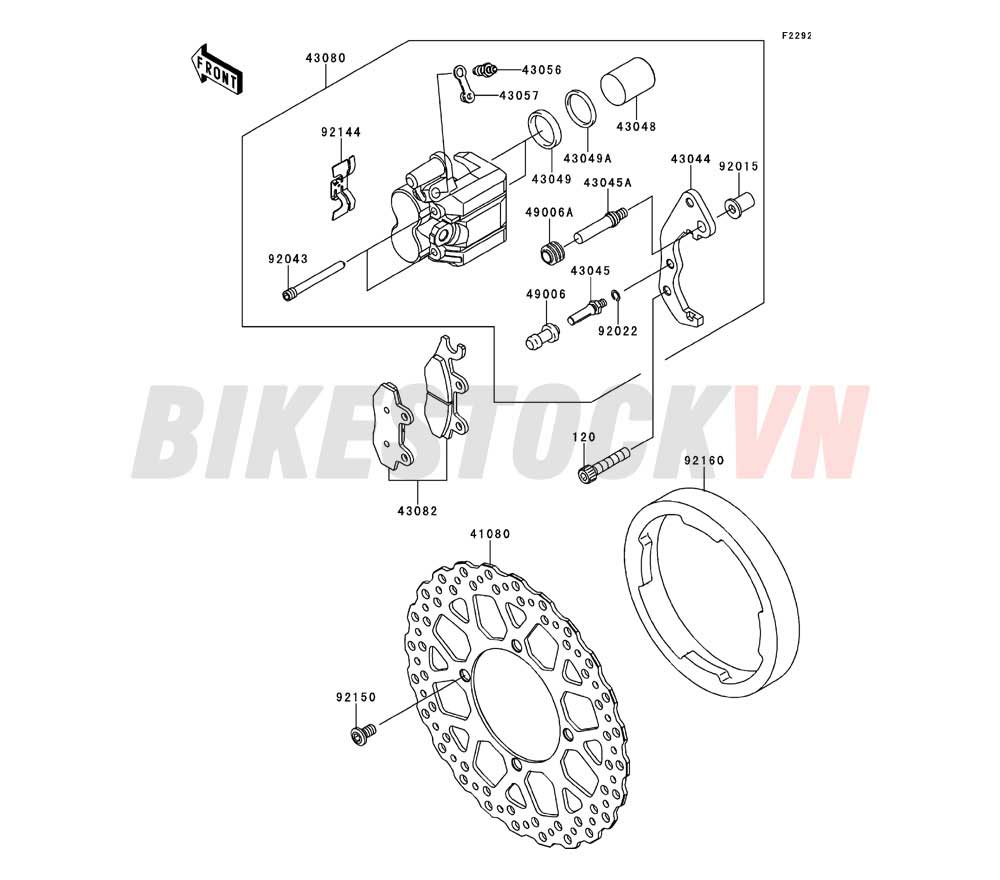 CHASSIS FRONT BRAKE