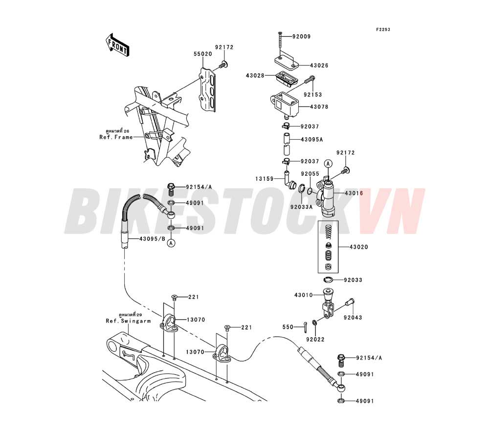 CHASSIS REAR MASTER CYLINDER