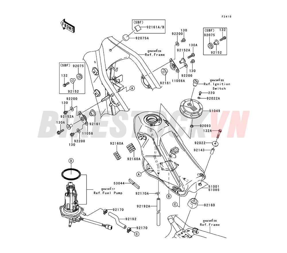 CHASSIS FUEL TANK