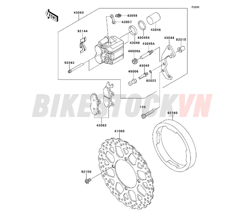 CHASSIS FRONT BRAKE