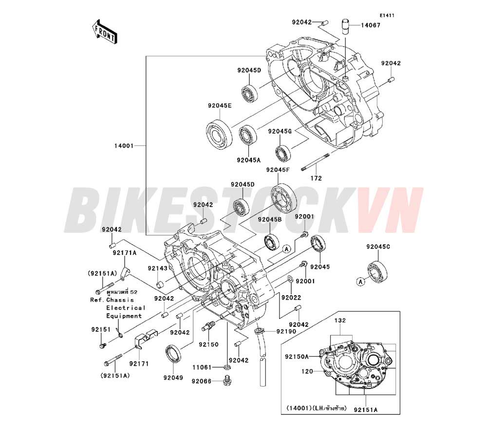 ENGINE CRANKCASE