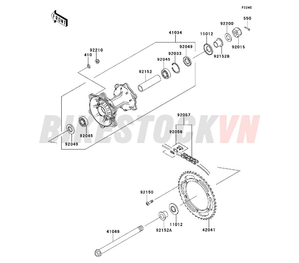 CHASSIS REAR HUB