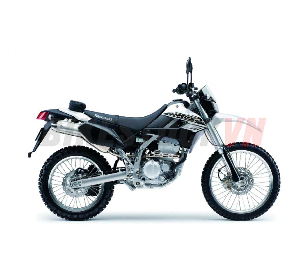 KLX250SGF BRIGHT WHITE COLORED PLASTIC(266)