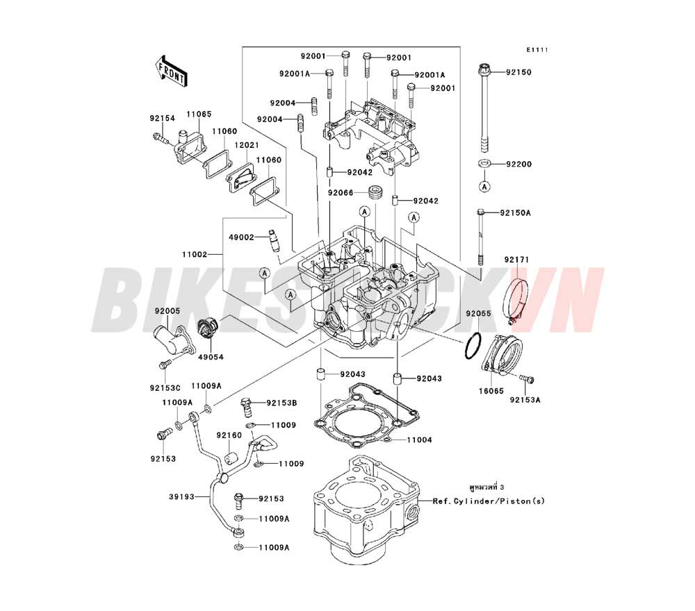 ENGINE CYLINDER HEAD