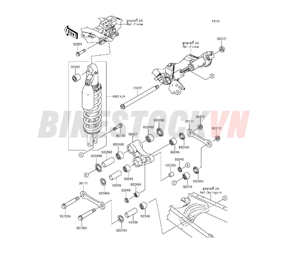 CHASSIS SUSPENSION/SHOCK ABSORBER B