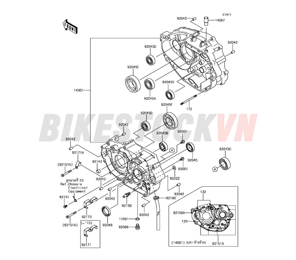 ENGINE CRANKCASE