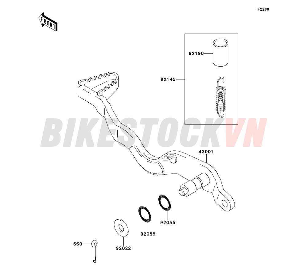 CHASSIS BRAKE PEDAL