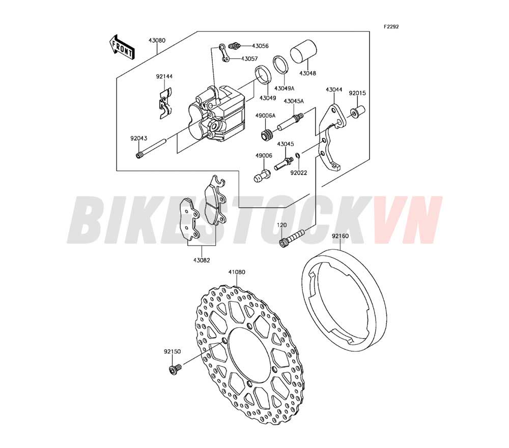 CHASSIS FRONT BRAKE