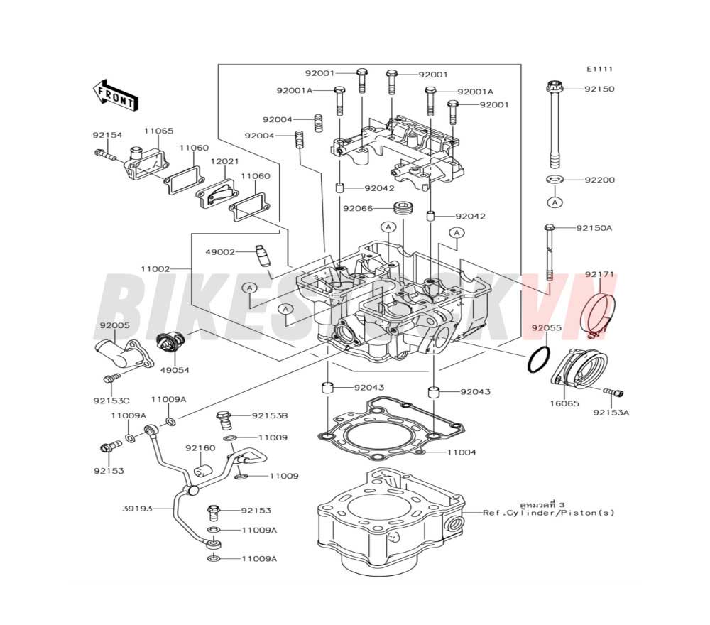 ENGINE CYLINDER HEAD