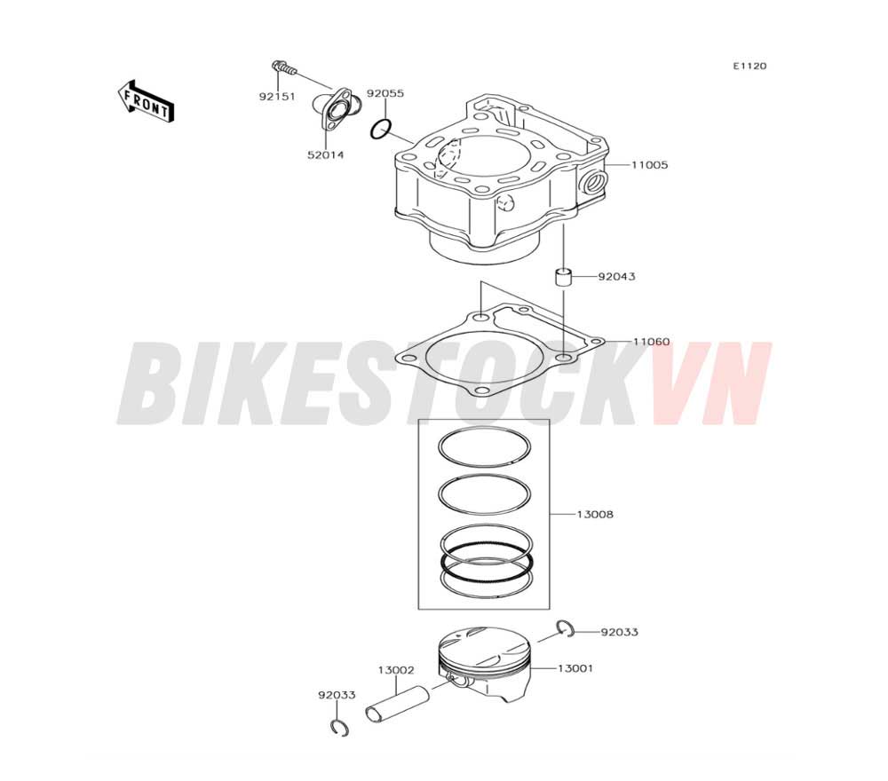 ENGINE CYLINDER PISTON(S)