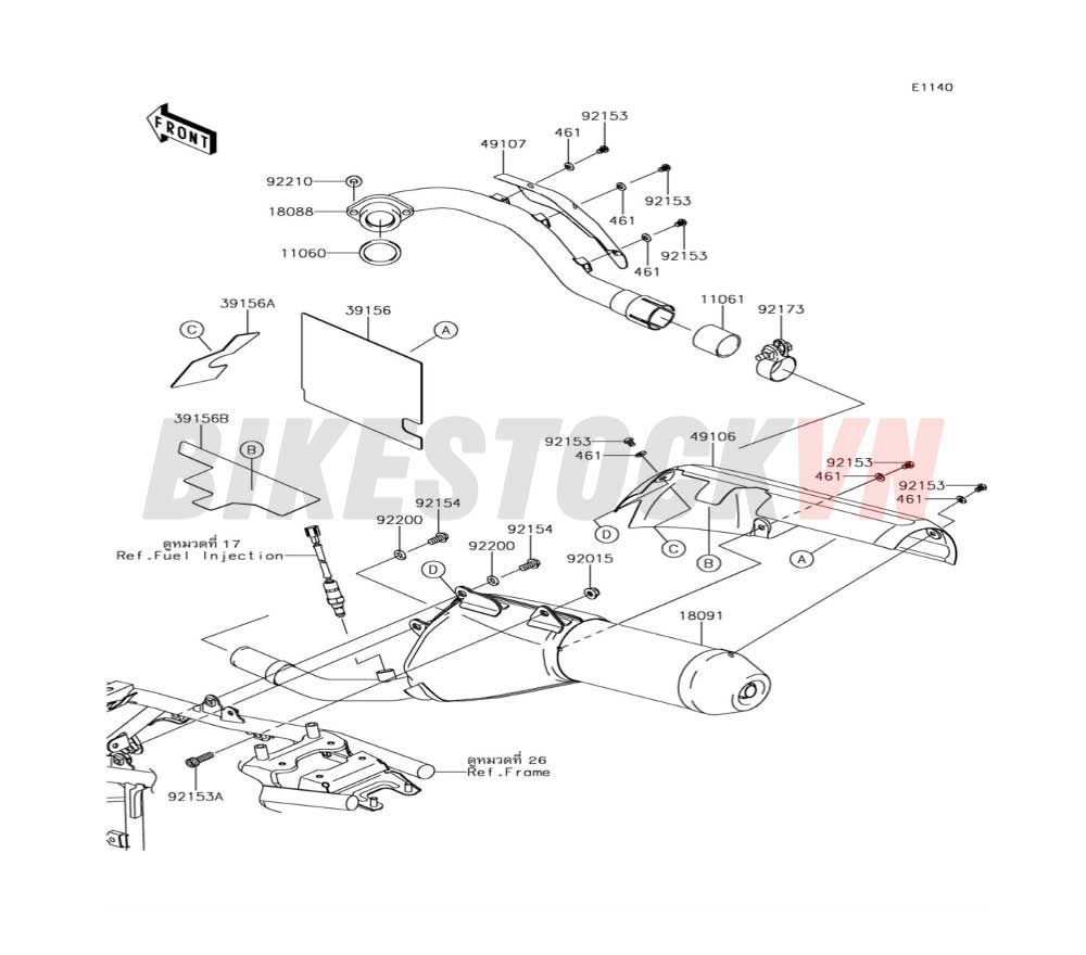 ENGINE MUFFLER(S)