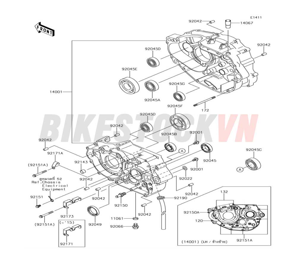 ENGINE CRANKCASE