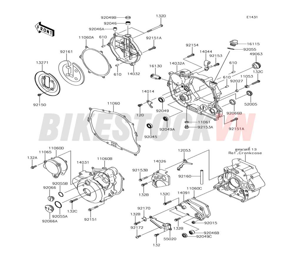 ENGINE ENGINE COVER(S)