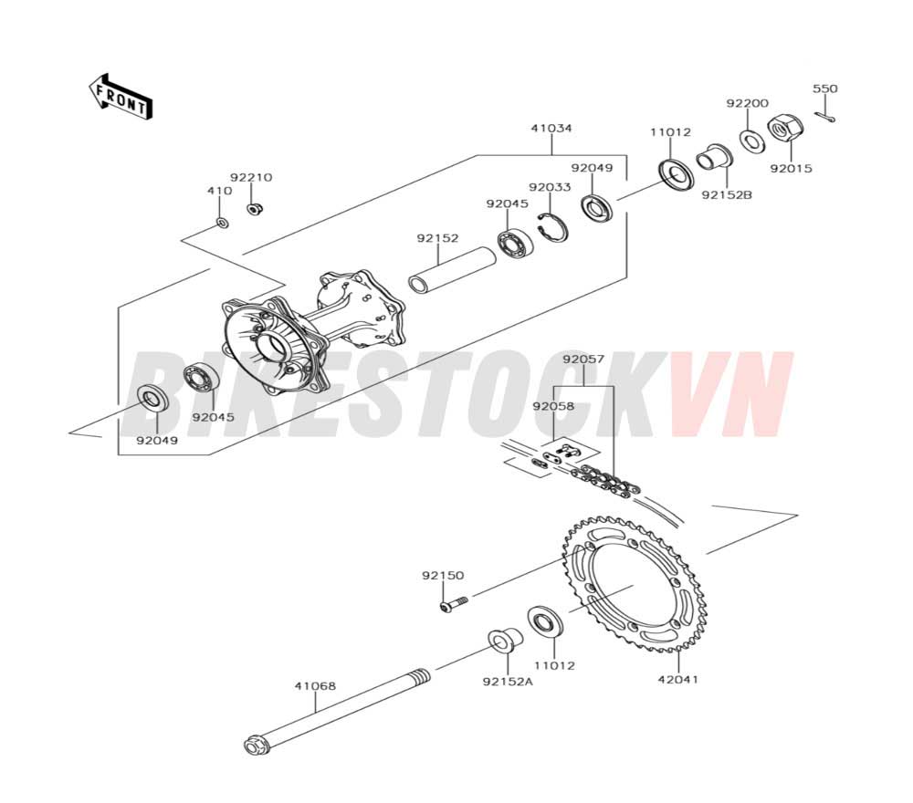 CHASSIS REAR HUB