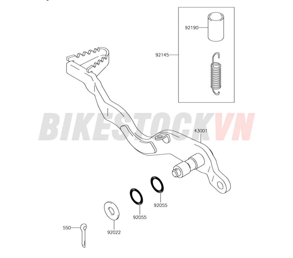 CHASSIS BRAKE PEDAL