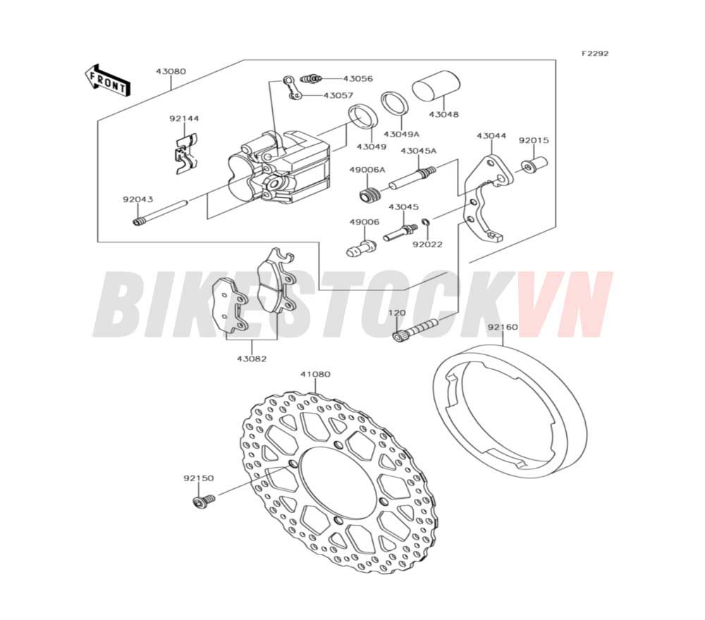 CHASSIS FRONT BRAKE