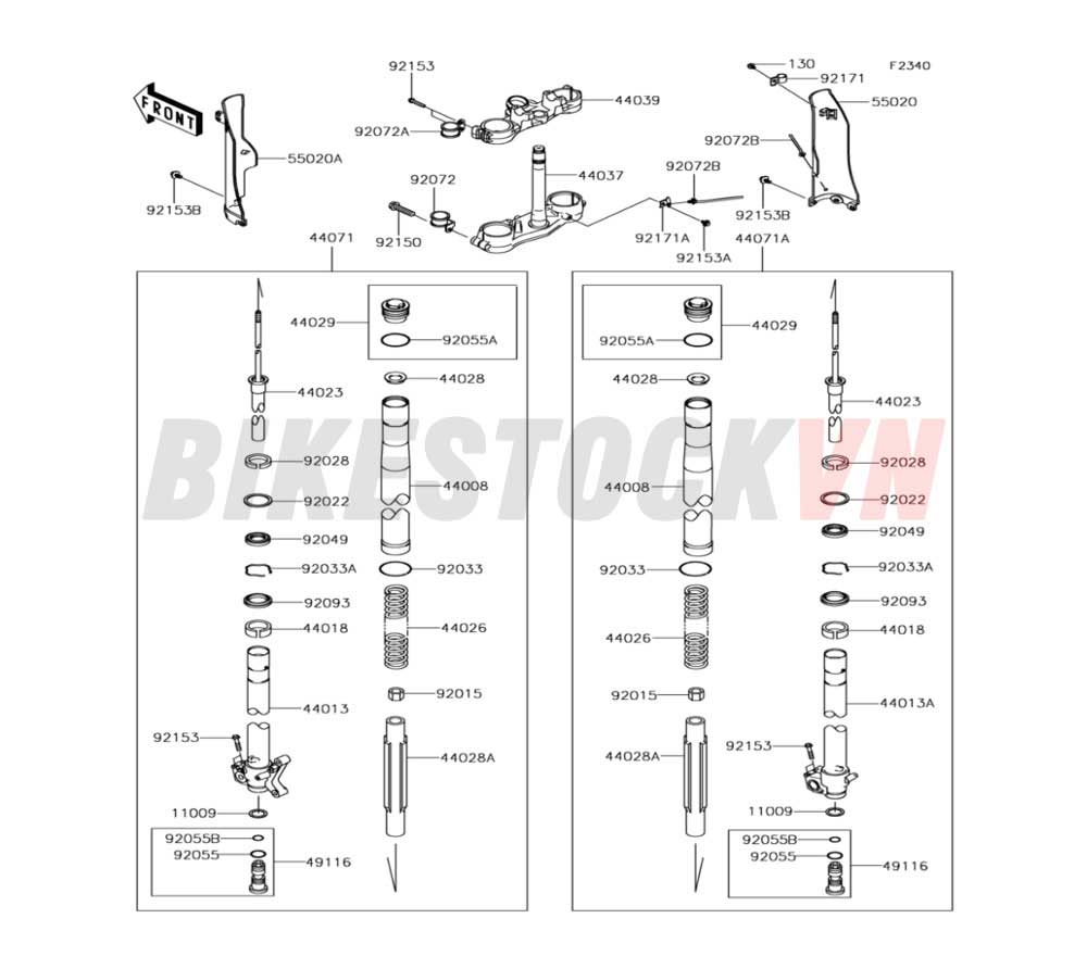 CHASSIS FRONT FORK