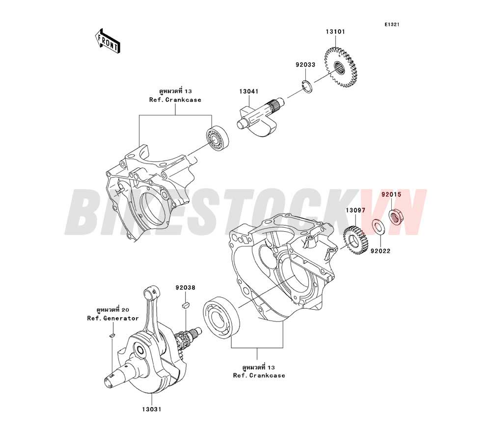 ENGINE CRANKSHAFT