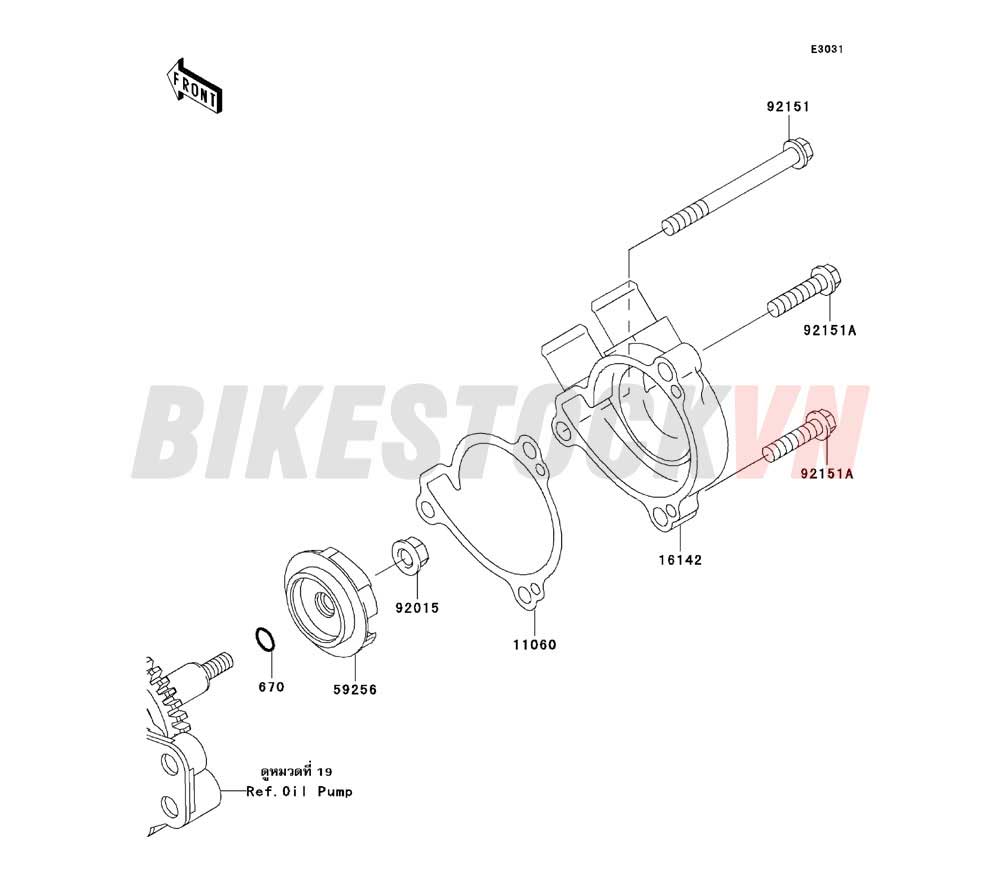 ENGINE WATER PUMP