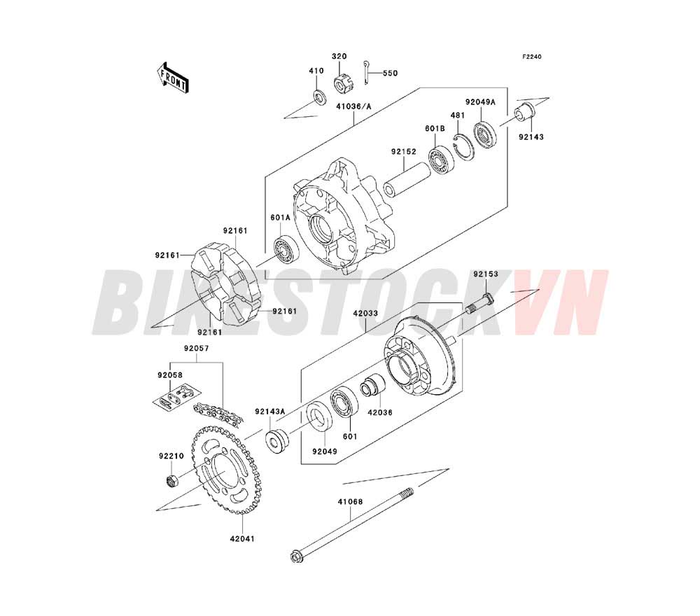 CHASSIS REAR HUB