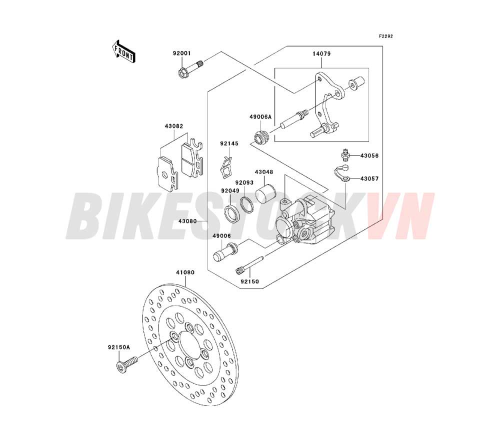 CHASSIS FRONT BRAKE