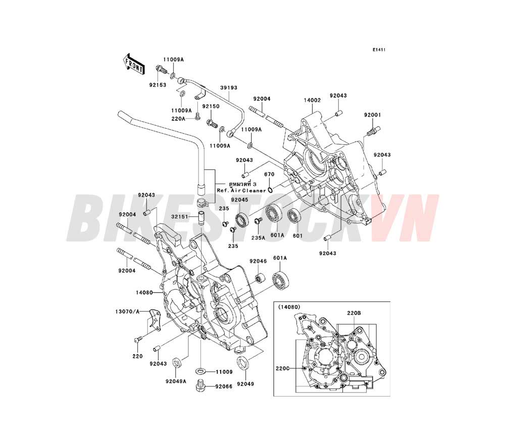 ENGINE CRANKCASE