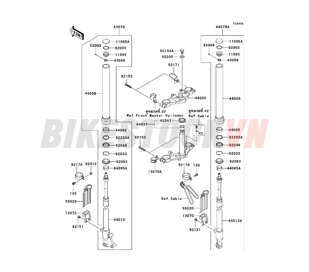 CHASSIS FRONT FORK