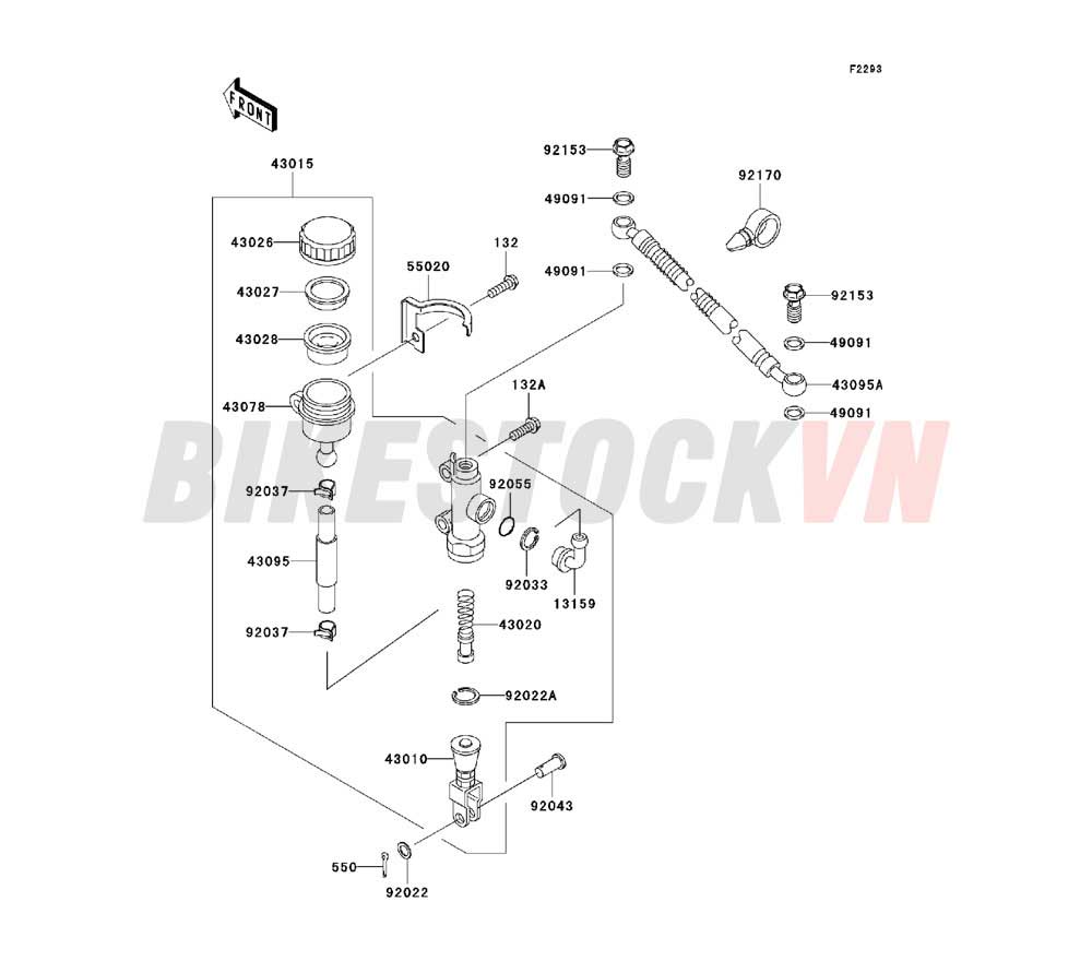 CHASSIS REAR MASTER CYLINDER