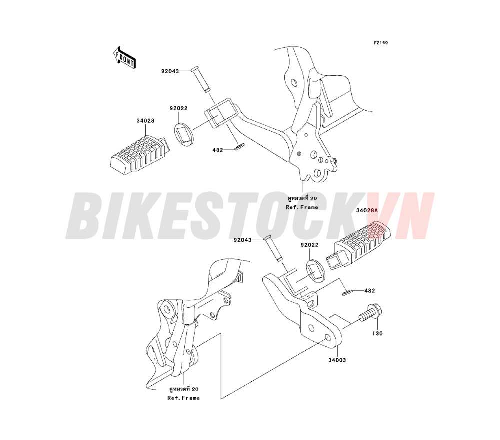 CHASSIS FOOTRESTS