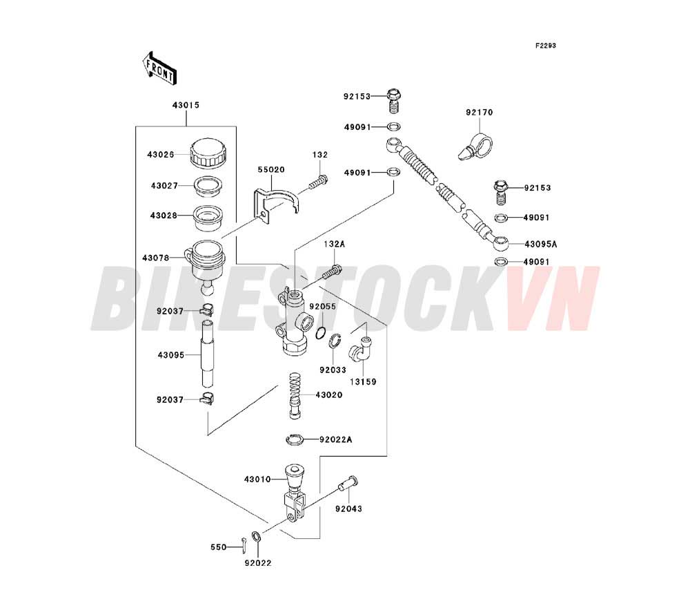 CHASSIS REAR MASTER CYLINDER