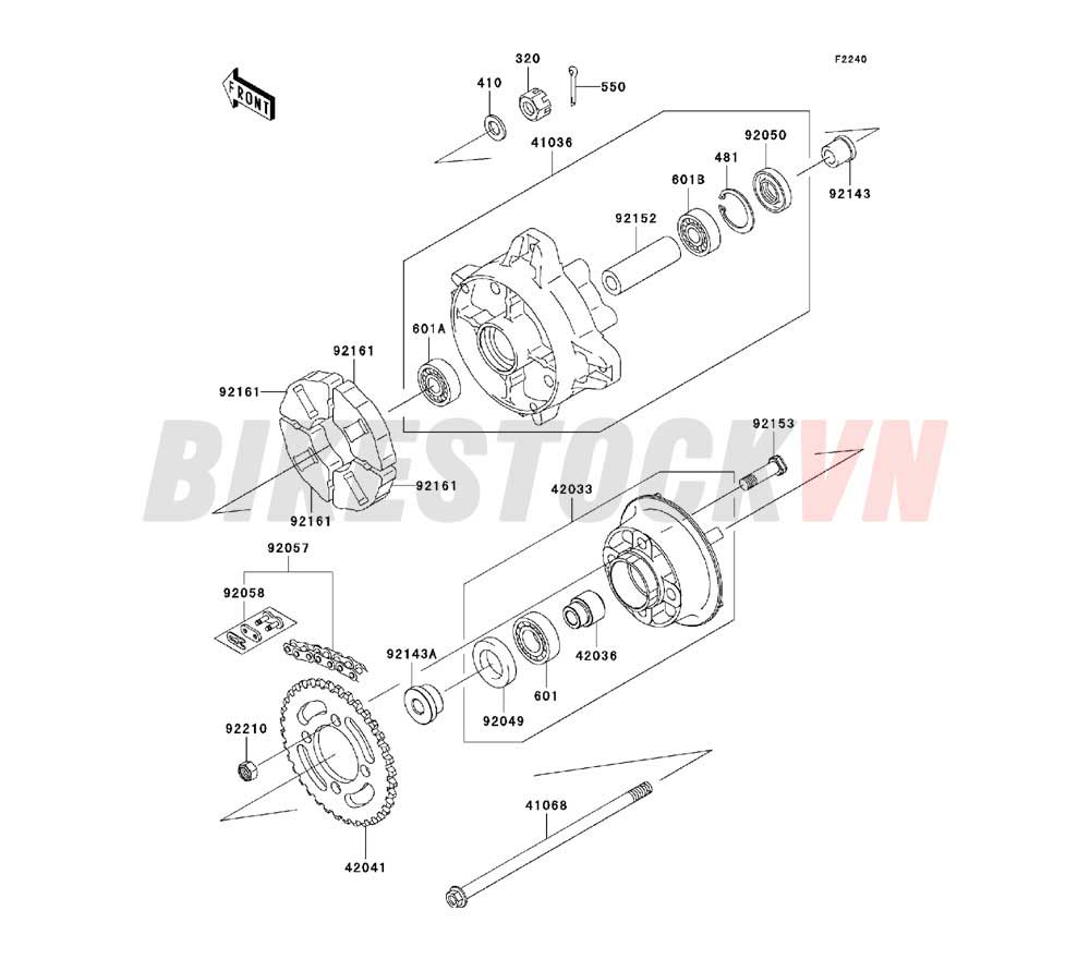 CHASSIS REAR HUB