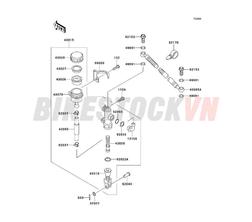 CHASSIS REAR MASTER CYLINDER