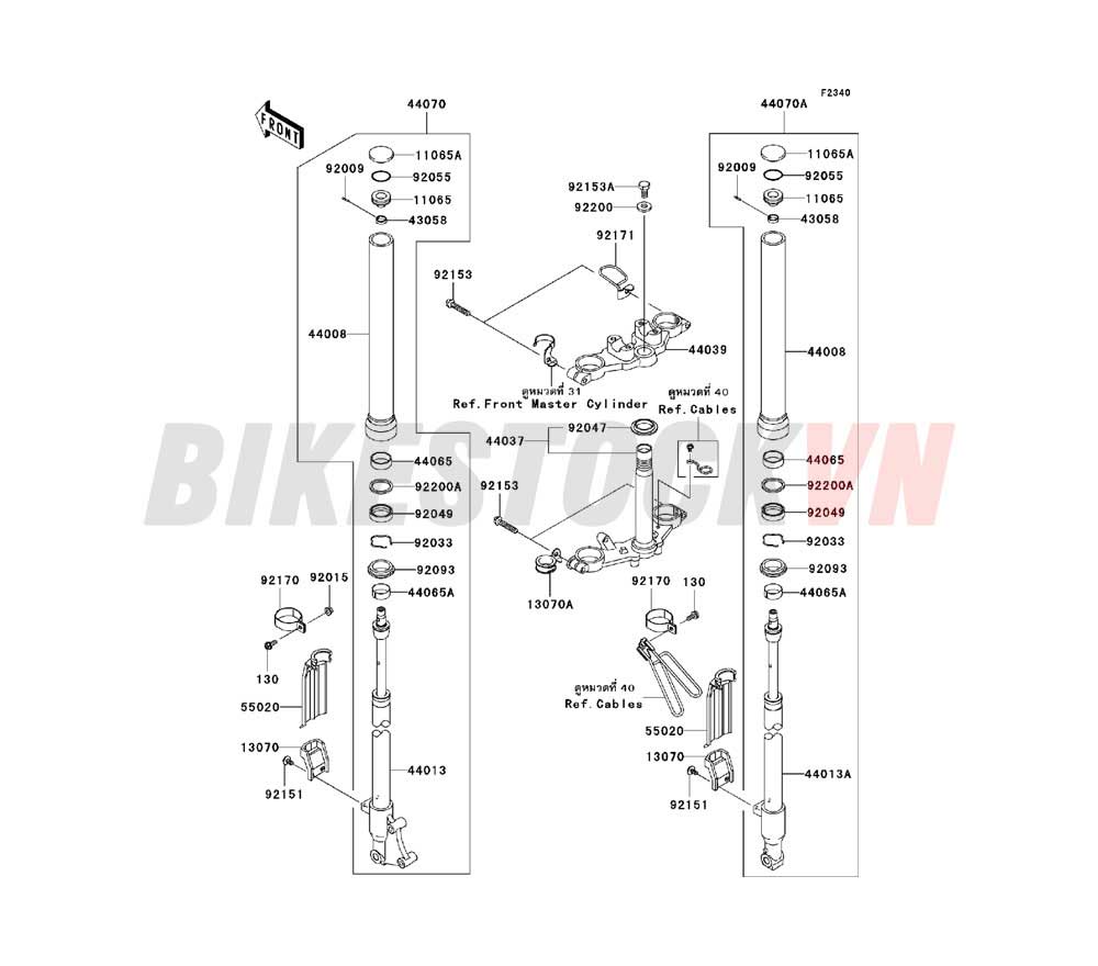 CHASSIS FRONT FORK