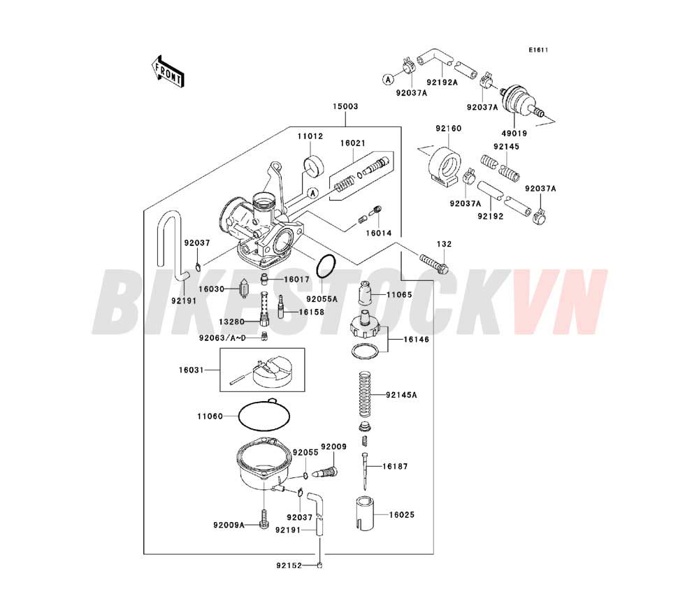 ENGINE CARBURETOR