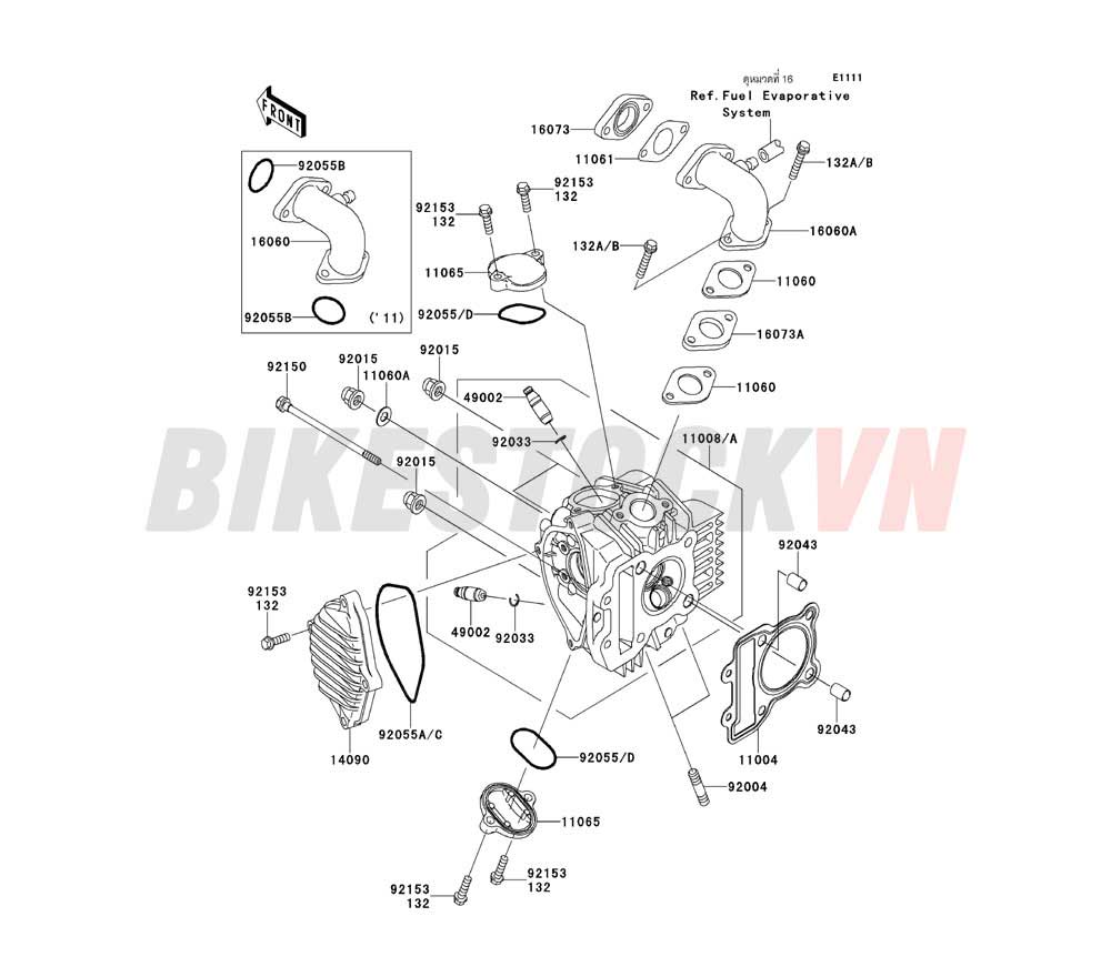 ENGINE CYLINDER HEAD