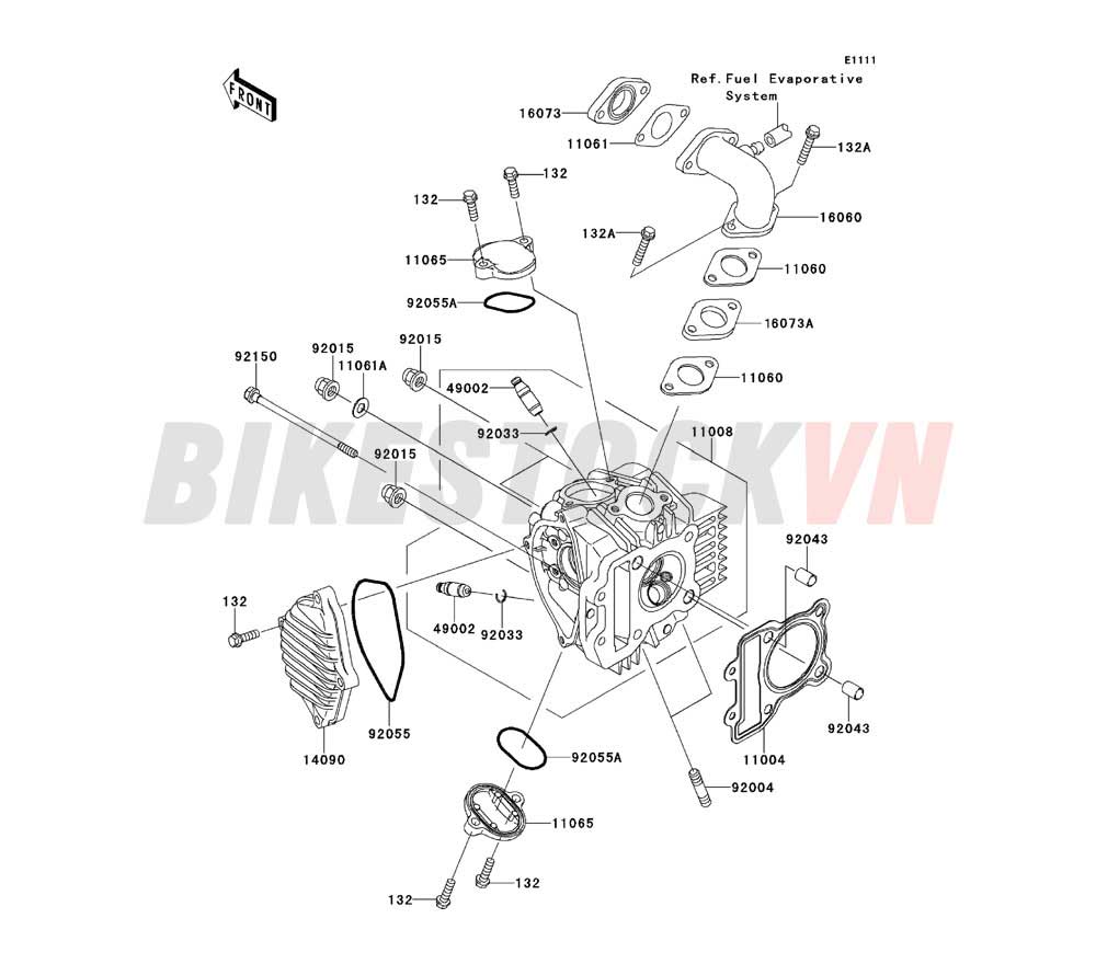 ENGINE CYLINDER HEAD