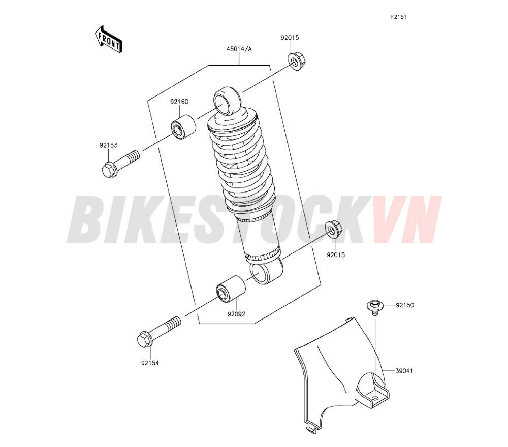 CHASSIS SUSPENSION/SHOCK ABSORBER(DDF)