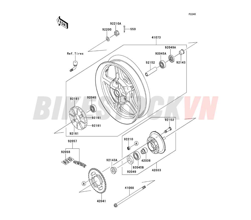 CHASSIS REAR HUB