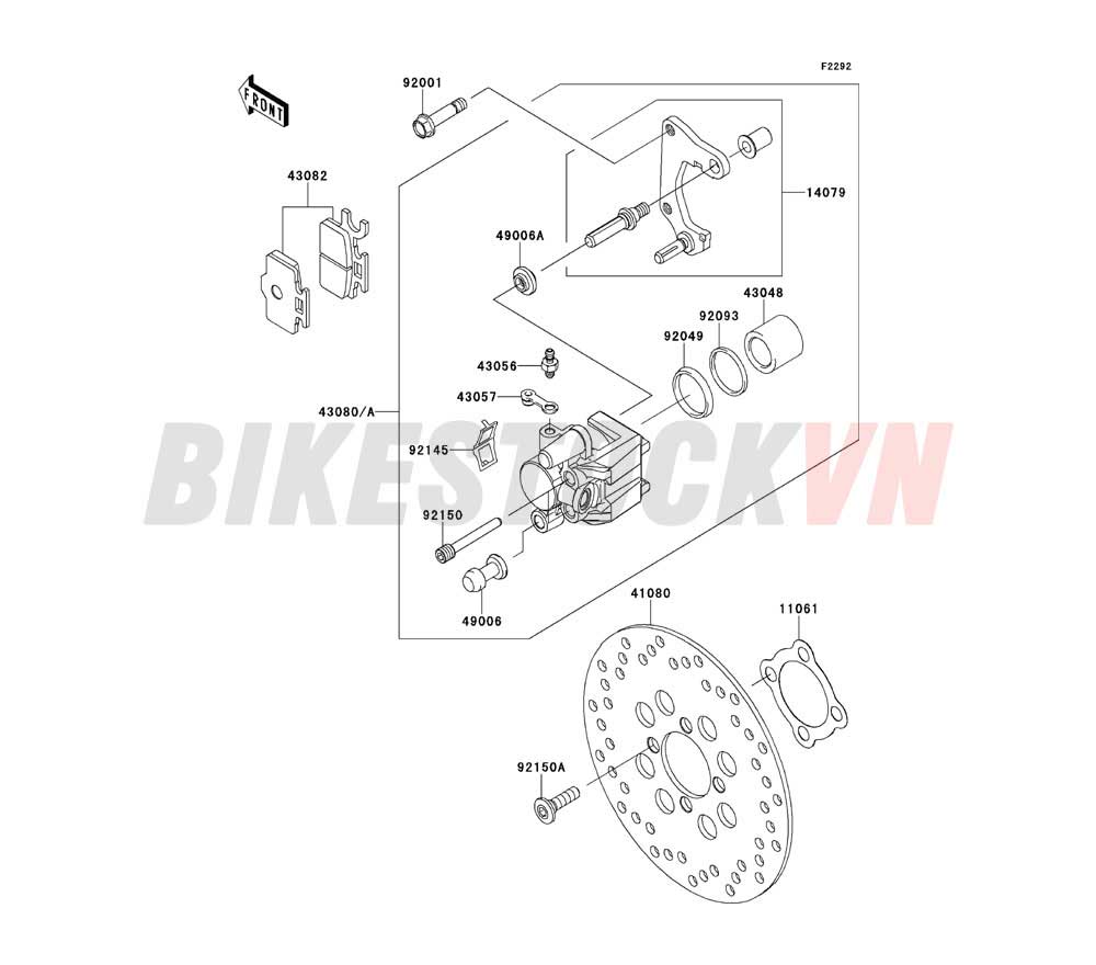 CHASSIS FRONT BRAKE